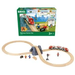 BRIO Holzeisenbahn Starter Set A 26teilig