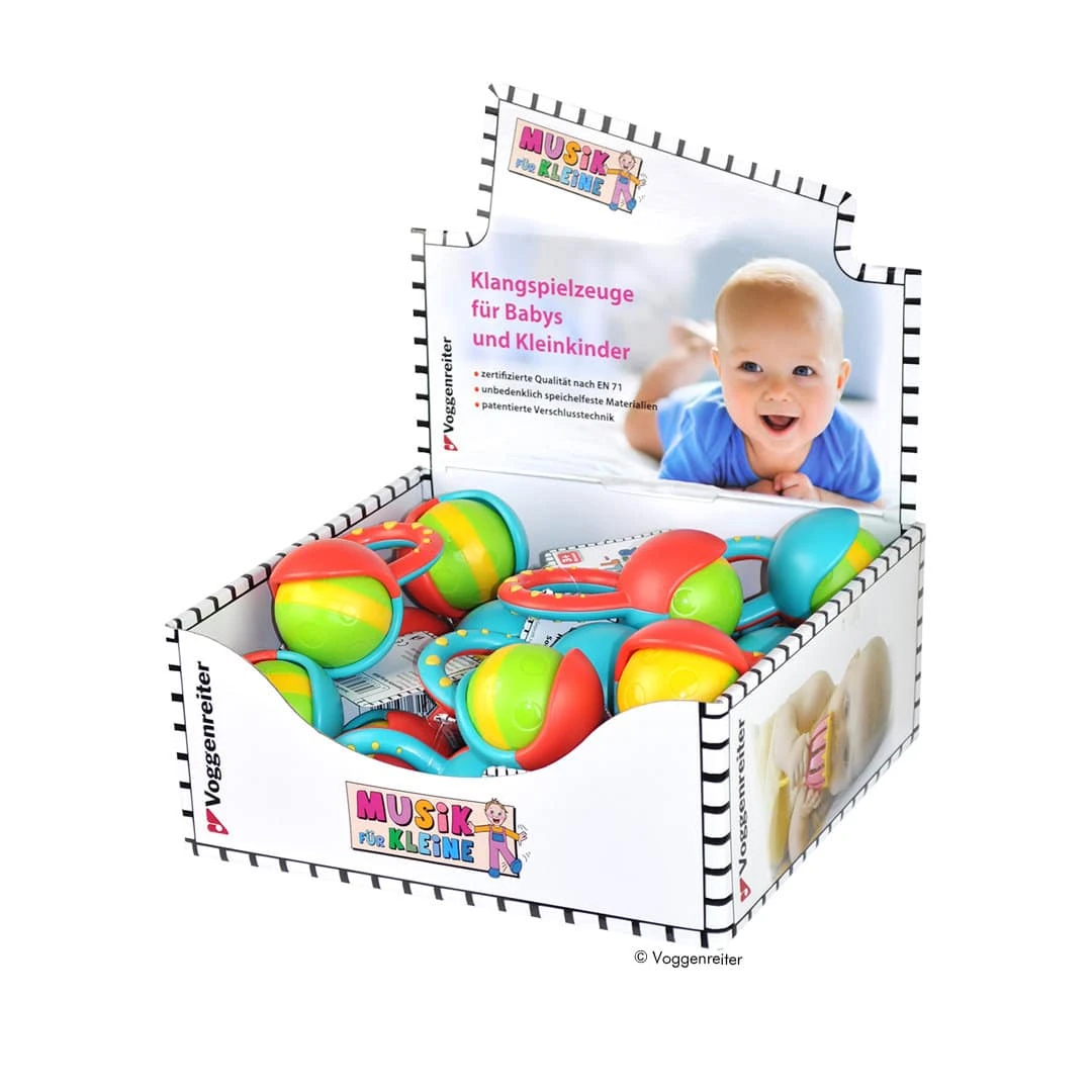 Voggy’s Baby-Rassel Ball-Roller 3 Voggy’s Baby-Rassel Ball-Roller – Bild 3