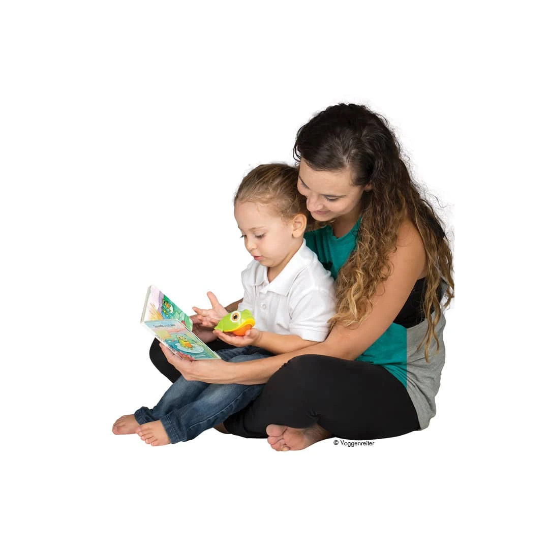 Baby-Frosch Und Seine Freunde Kinderbuch Mit Instrument 3 Baby-Frosch Und Seine Freunde Kinderbuch Mit Instrument – Bild 3