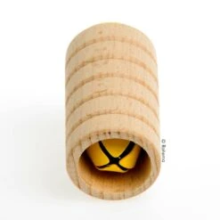 3 Junior Glöckchen-Shaker Im Set, Aus Holz -Kinder Spaß Verkaufsgeschäft Baby Rassel 03 1