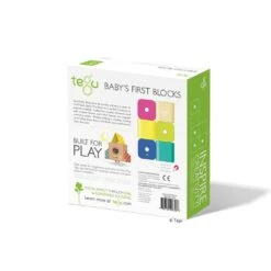 Tegu Babys Erste Magnet-Bausteine -Kinder Spaß Verkaufsgeschäft Babys erste Magnet Bausteine 6 magnetische Holzbausteine Baukloetze 02