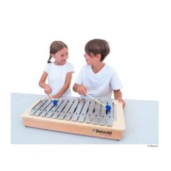 Kompaktes Alt-Metallophon -Kinder Spaß Verkaufsgeschäft Betzold Kompaktes Alt Metallophon mit 2 Schlaegeln und Halbtonergaenzung 02