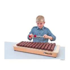 Kompaktes Sopran-Xylophon -Kinder Spaß Verkaufsgeschäft Betzold Kompaktes Sopran Xylophon mit 2 Schlaegeln und Halbtonergaenzung 02
