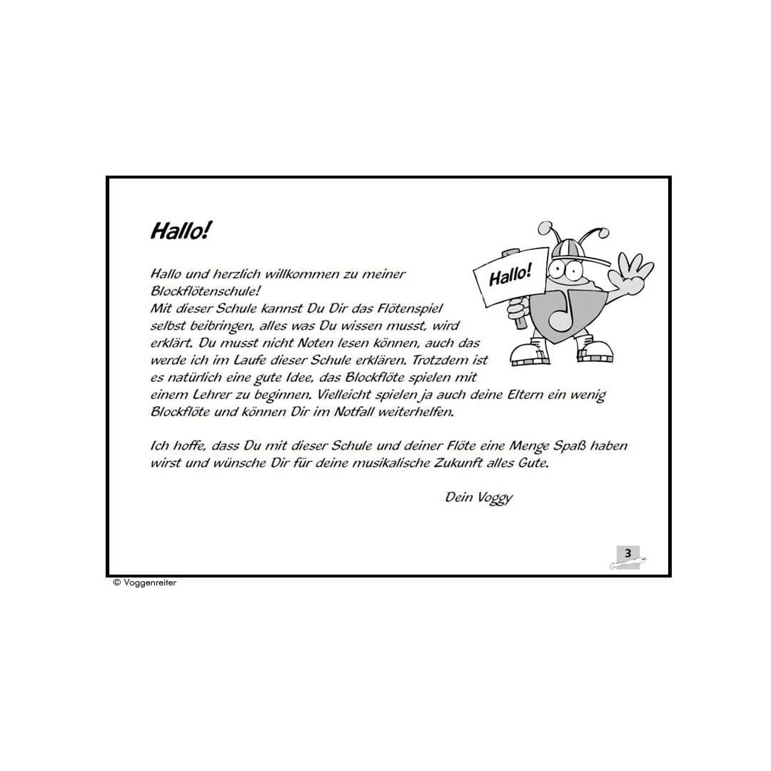 Voggy’s Blockflötenschule 2 Voggy’s Blockflötenschule – Bild 2