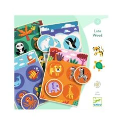 Djeco Lernspiel Lotto Aus Holz