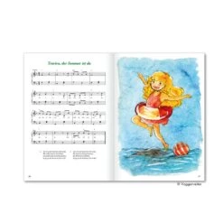 Die Wunderschönsten Kinderlieder -Kinder Spaß Verkaufsgeschäft Die wunderschoensten Kinderlieder zum Mitsingen auf CD Liederbuch Klavier Gitarre Blockfloete 04