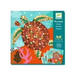 Djeco Mosaik-Bastelset Karibik Mit Metallic-Effekt
