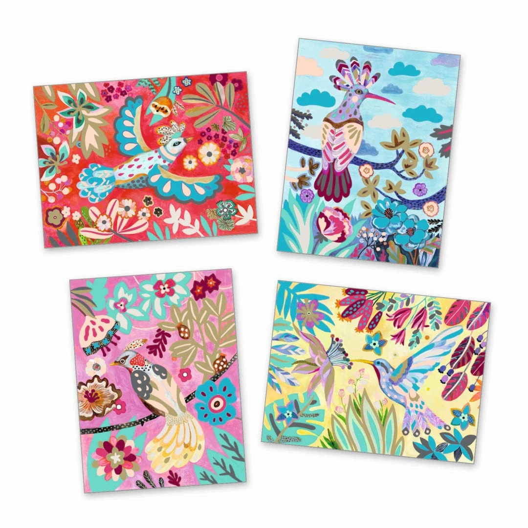 Djeco Mal-Set Gouache Wasserfarben Melodie 3 Djeco Mal-Set Gouache Wasserfarben Melodie – Bild 3