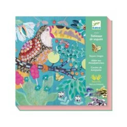 Djeco Kreativ-Set “Pailletten-Kunst Flamboyant”