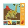Djeco Schablonen: Dinosaurier