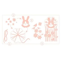 Djeco Bastelset Traumfänger Hase -Kinder Spaß Verkaufsgeschäft Djeco Kreativ Set Traumfaenger zum Basteln Hase DJ07966 04