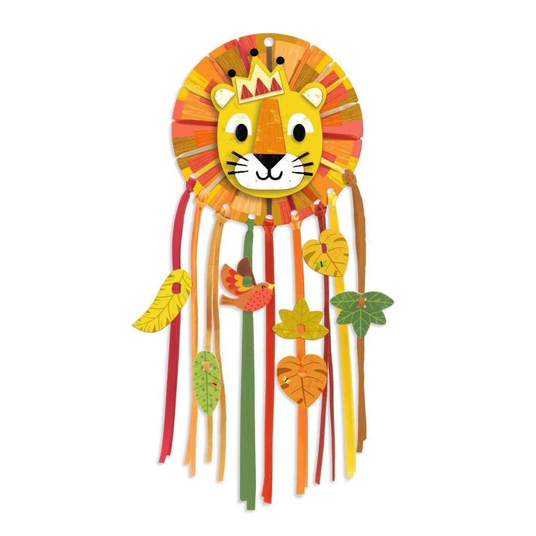 Djeco Bastelset Traumfänger Löwe 1 Djeco Bastelset Traumfänger Löwe