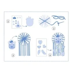 Djeco Bastelset Traumfänger Löwe 8 Djeco Bastelset Traumfänger Löwe -Kinder Spaß Verkaufsgeschäft Djeco Kreativ Set Traumfaenger zum Basteln Loewe DJ07965 04