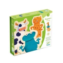 Djeco Magnetspiel Aus Holz “Verrückte Tiere” -Kinder Spaß Verkaufsgeschäft Djeco Magnetspiel aus Holz Verrueckte Tiere DJ03111 04