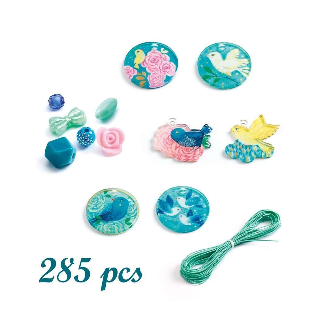 Djeco Schmuck-Bastelset “Vögel” 2 Djeco Schmuck-Bastelset “Vögel” – Bild 2