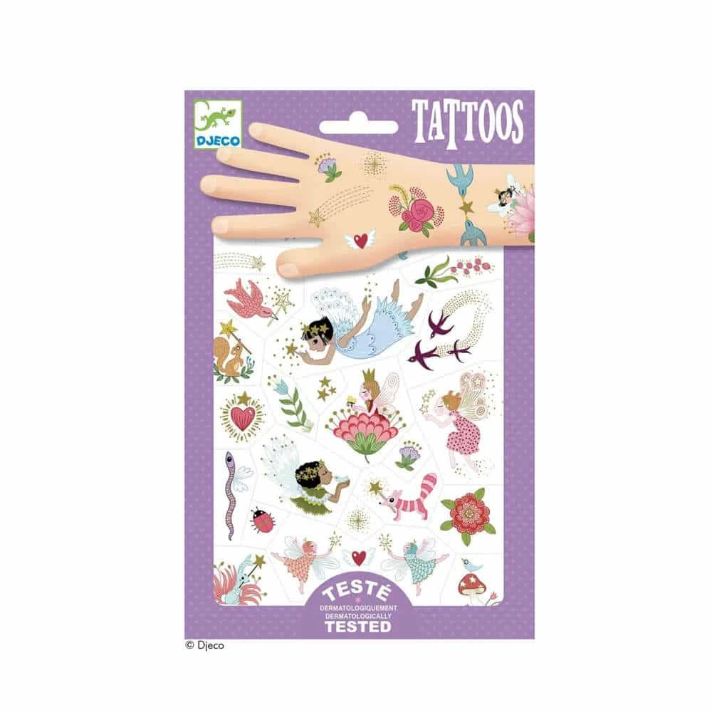 Djeco Tattoos Feenfreunde 1 Djeco Tattoos Feenfreunde
