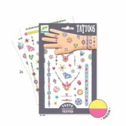 Djeco Tattoos Jennys Neon-Schmuck