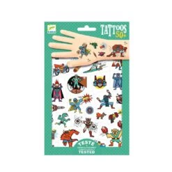 Djeco Tattoos Superhelden Metallic