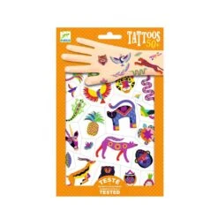 Djeco Tattoos Wilde Schönheit Metallic