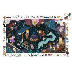 Djeco Wimmelpuzzle Zauberlehrlinge 54 Teile