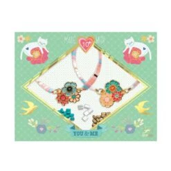 Djeco You & Me Schmuck Basteln: Blumen -Kinder Spaß Verkaufsgeschäft Djeco You and Me Schmuck Bastelset Blumen DJ00020 02