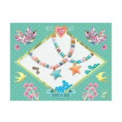 Djeco You & Me Schmuck Basteln: Sterne -Kinder Spaß Verkaufsgeschäft Djeco You and Me Schmuck Bastelset Sterne DJ00021 02