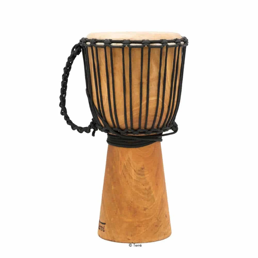 Mahagoni Djembe Kinder-Trommel 40cm 1 Mahagoni Djembe Kinder-Trommel 40cm