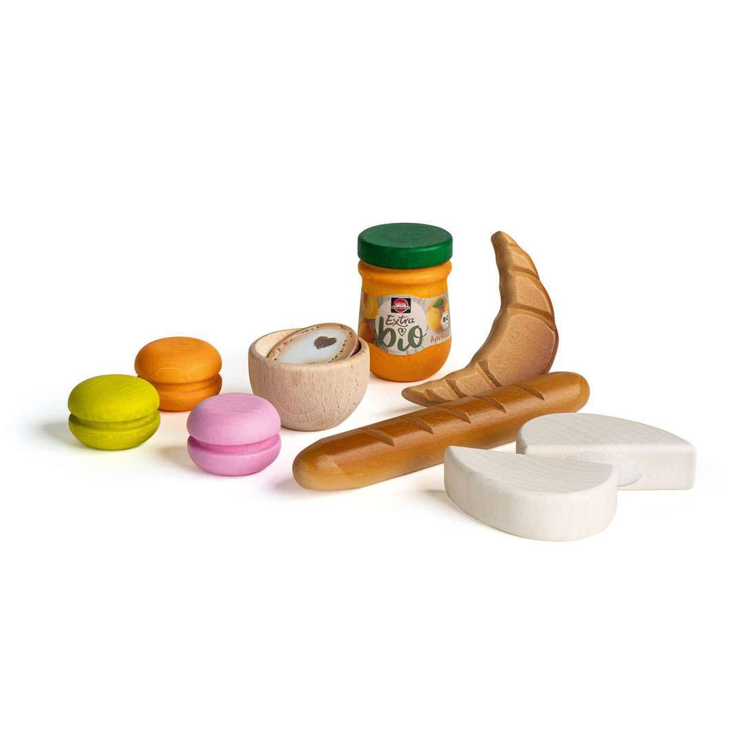 Erzi Puppenküche-Sortiment “Französisches Frühstück” 2 Erzi Puppenküche-Sortiment “Französisches Frühstück” – Bild 2