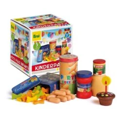 Erzi Puppenküche-Sortiment “Kinderparty” Aus Holz
