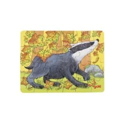 Mini-Puzzle Wald-Tiere 24 Teile, Sortiert -Kinder Spaß Verkaufsgeschäft GOKI Mini Puzzle Waldtiere 24 Teile 02