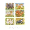 Mini-Puzzle Wald-Tiere 24 Teile, Sortiert