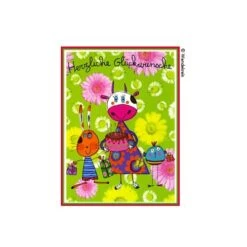 Geburtstagskarte Tiere Mit Torte