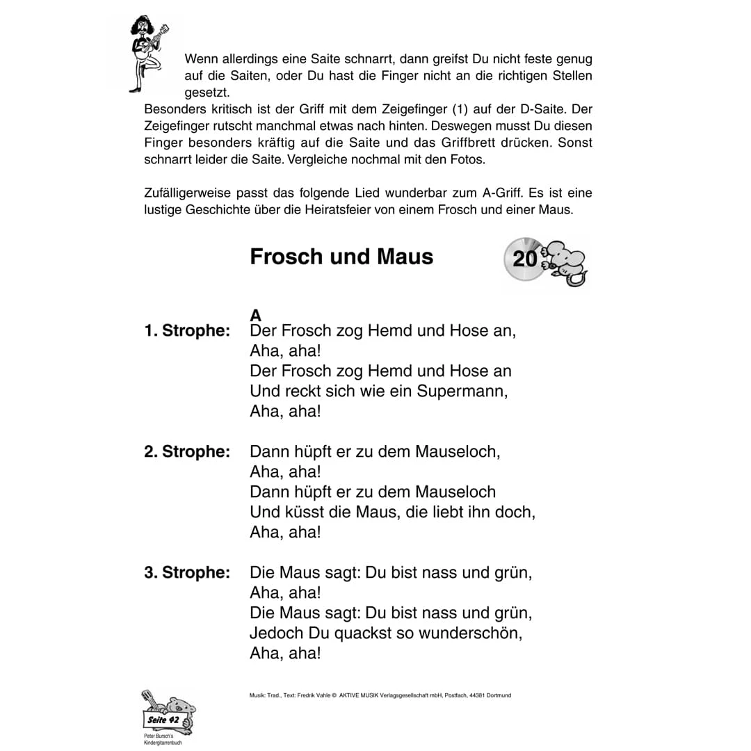 Peter Burschs Kinder-Gitarrenbuch Mit CD 10 Peter Burschs Kinder-Gitarrenbuch Mit CD – Bild 10
