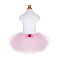 Great Pretenders Ballett-Röckchen Mit Rosen -Kinder Spaß Verkaufsgeschäft Great Pretenders Kostuem Ballett Rock Tutu mit Rosen Rosa