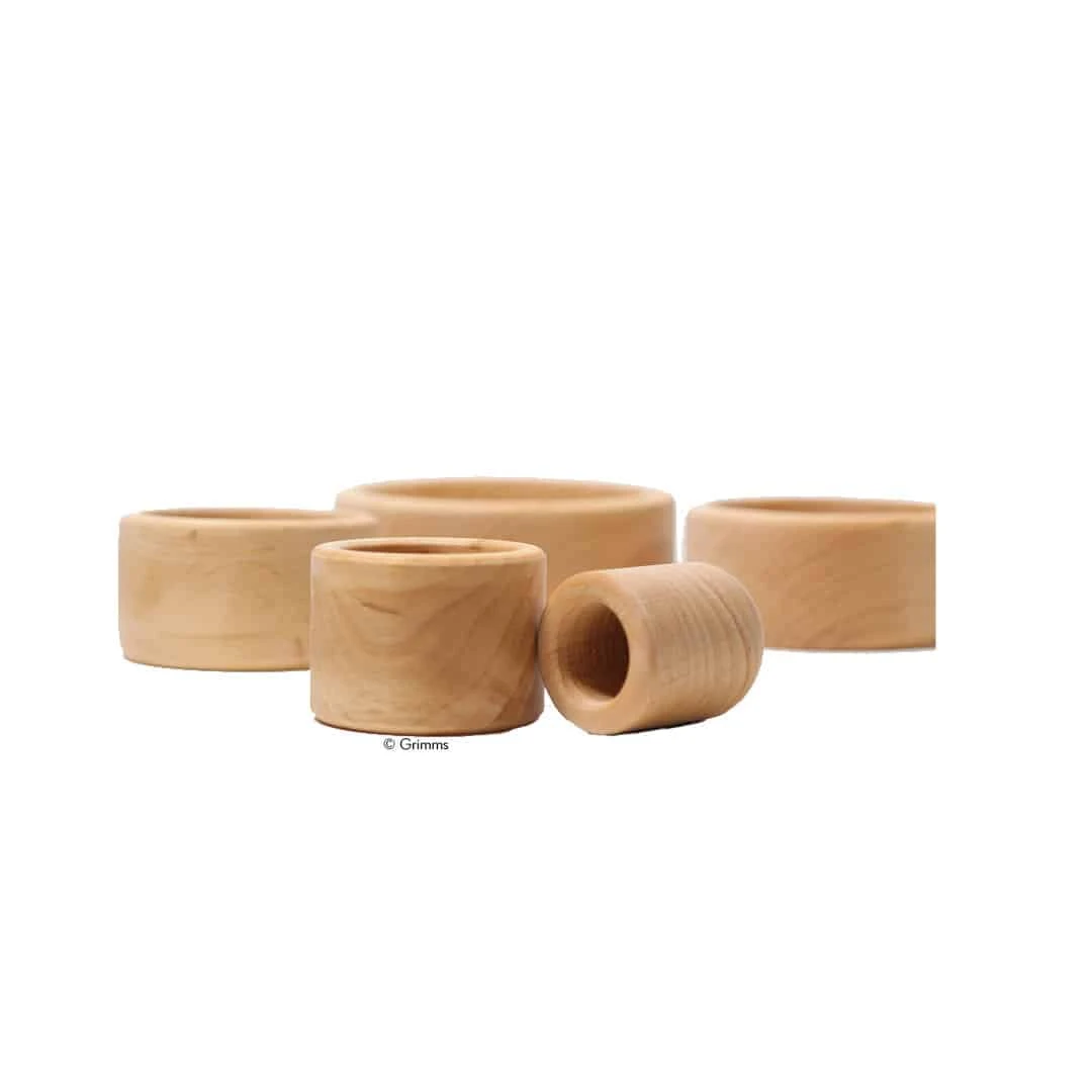 Grimms Schälchen-Satz Natur Aus Holz 4 Grimms Schälchen-Satz Natur Aus Holz – Bild 4