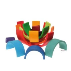 Grimms Regenbogen Gross 12-teilig In Bunt -Kinder Spaß Verkaufsgeschäft Grimms Regenbogen gross 05