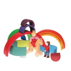 Grimms Regenbogen Gross 12-teilig In Bunt -Kinder Spaß Verkaufsgeschäft Grimms Regenbogen gross 12