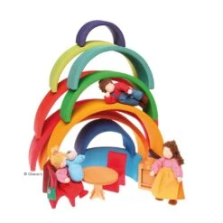 Grimms Regenbogen Gross 12-teilig In Bunt -Kinder Spaß Verkaufsgeschäft Grimms Regenbogen gross 13