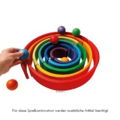 Grimms Regenbogen Gross 12-teilig In Bunt -Kinder Spaß Verkaufsgeschäft Grimms Regenbogen gross 19