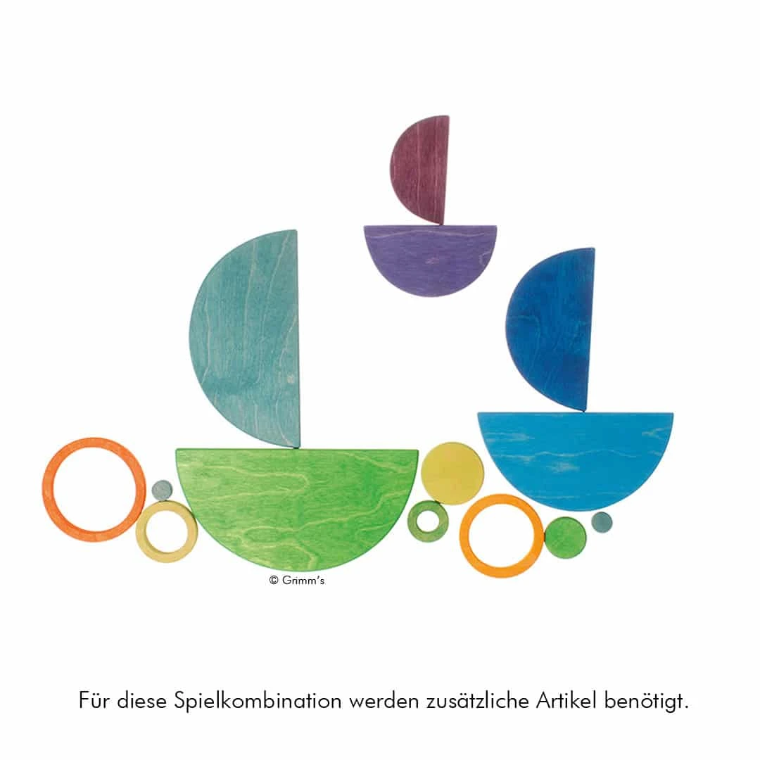 Grimms Regenbogen Halbkreise Bauplatten In Bunt 12 Grimms Regenbogen Halbkreise Bauplatten In Bunt – Bild 12