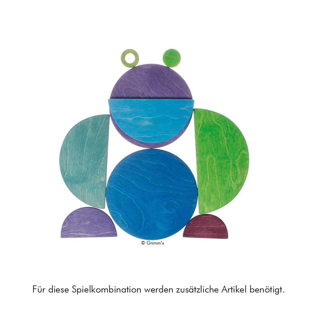 Grimms Regenbogen Halbkreise Bauplatten In Bunt 13 Grimms Regenbogen Halbkreise Bauplatten In Bunt – Bild 13