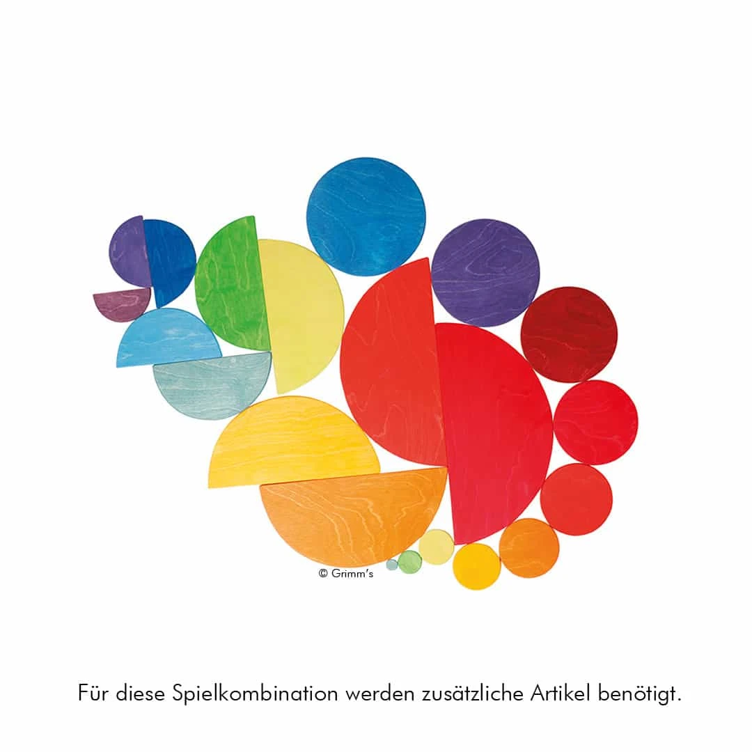 Grimms Regenbogen Halbkreise Bauplatten In Bunt 14 Grimms Regenbogen Halbkreise Bauplatten In Bunt – Bild 14