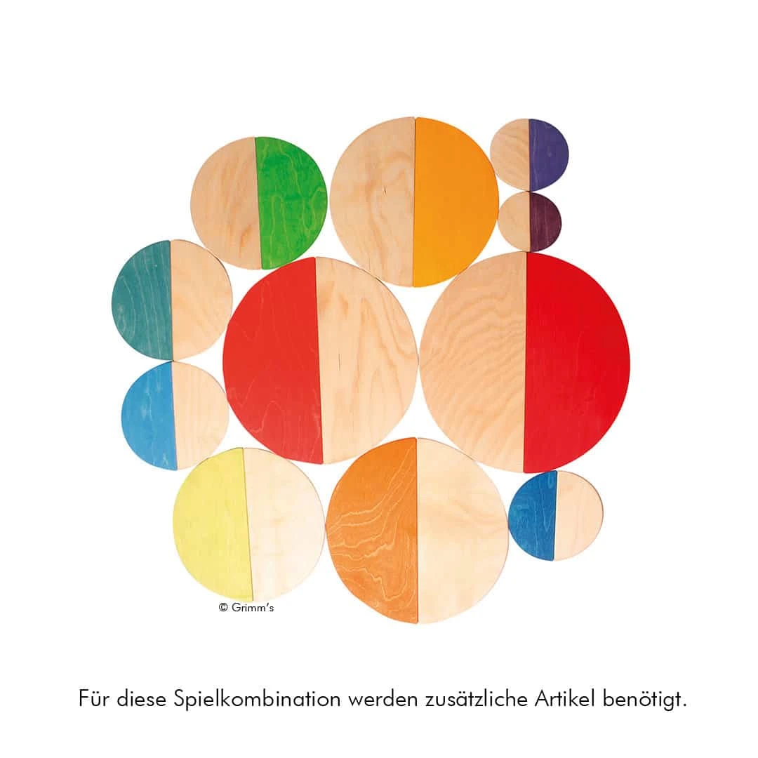 Grimms Regenbogen Halbkreise Bauplatten In Bunt 15 Grimms Regenbogen Halbkreise Bauplatten In Bunt – Bild 15