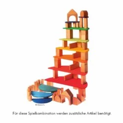 Grimms Regenbogen Halbkreise Bauplatten In Bunt 33 Grimms Regenbogen Halbkreise Bauplatten In Bunt -Kinder Spaß Verkaufsgeschäft Grimms grosse bunte Regenbogen Halbkreise Bauplatten 17