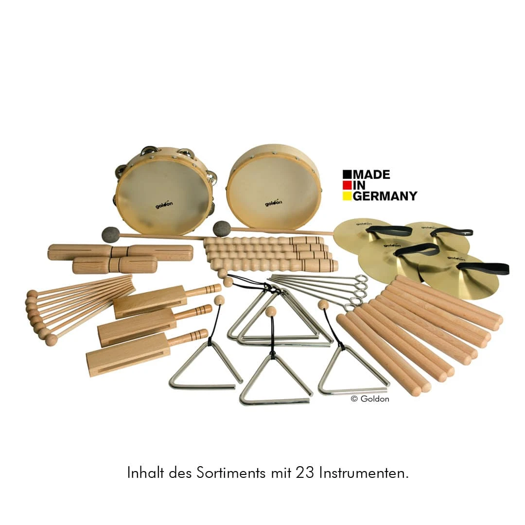 Große Rhythmustasche Mit 23 Instrumenten Sortiment I 2 Große Rhythmustasche Mit 23 Instrumenten Sortiment I – Bild 2