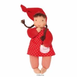 Käthe Kruse Waldorfpuppe Schatzi Rot