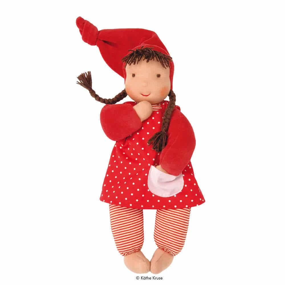 Käthe Kruse Waldorfpuppe Schatzi Rot 1 Käthe Kruse Waldorfpuppe Schatzi Rot