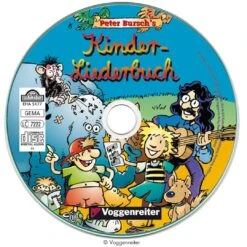 Peter Burschs Kinderliederbuch Mit CD -Kinder Spaß Verkaufsgeschäft Kinder Liederbuch 01