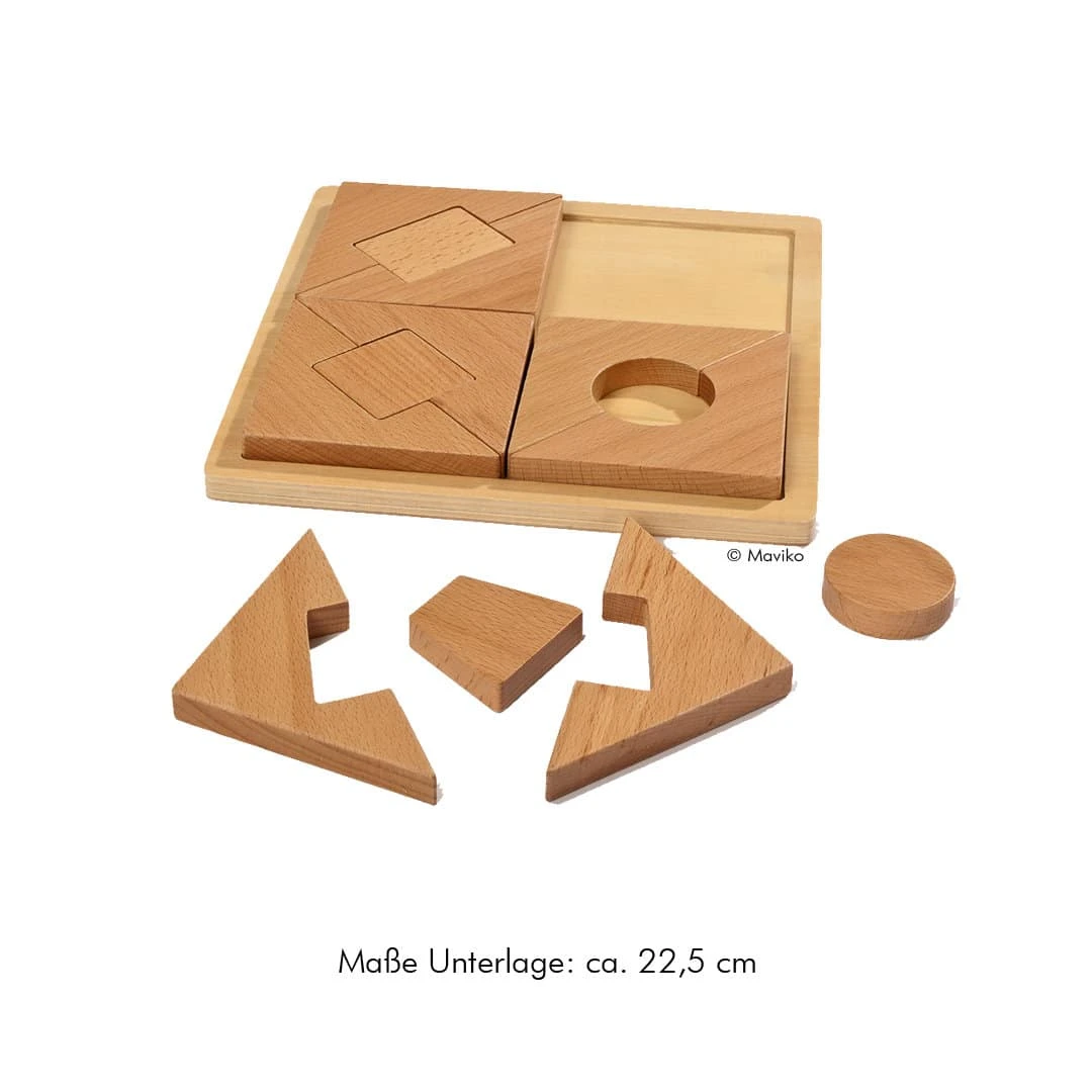 Krippen-Set Holzspielzeug Sinnesmaterial 2 Krippen-Set Holzspielzeug Sinnesmaterial – Bild 2