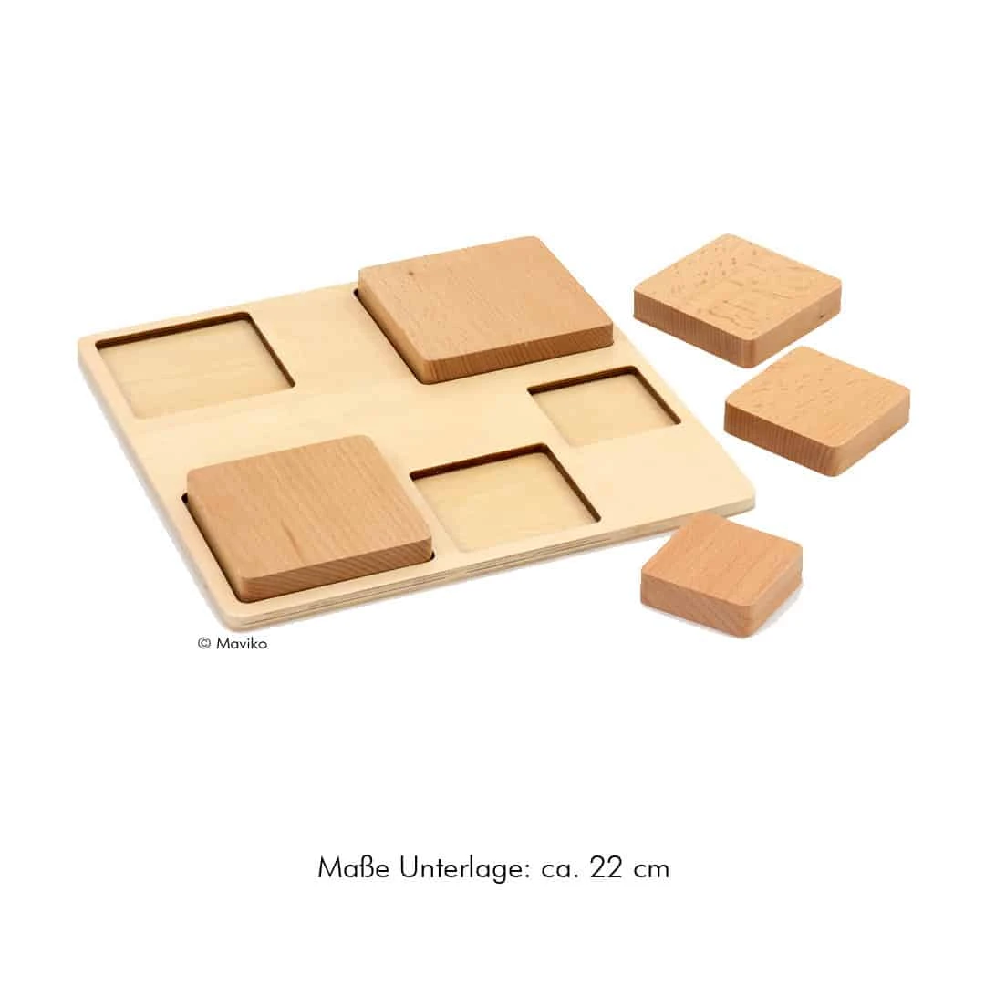 Krippen-Set Holzspielzeug Sinnesmaterial 4 Krippen-Set Holzspielzeug Sinnesmaterial – Bild 4